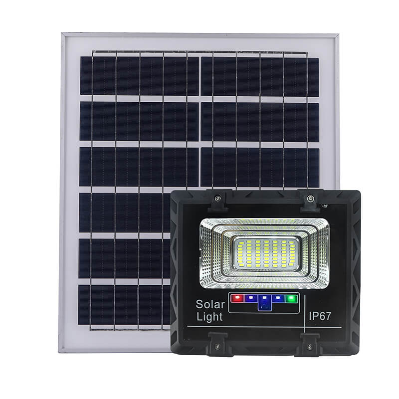 ပြင်ပရေစိုခံ LED Solar Flood Light 