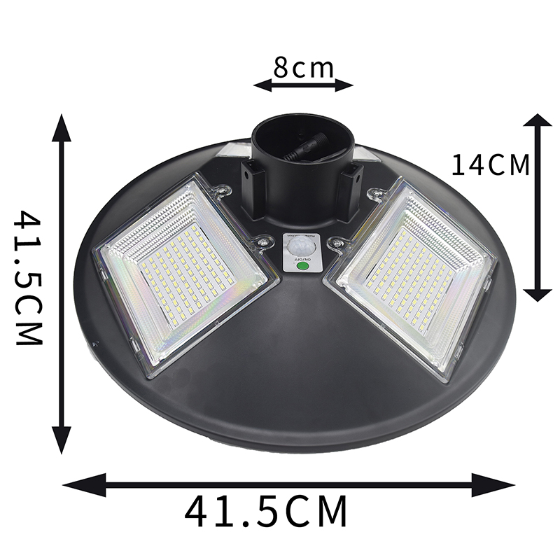 ရေစိုခံ 150W UFO Round Solar Street Light